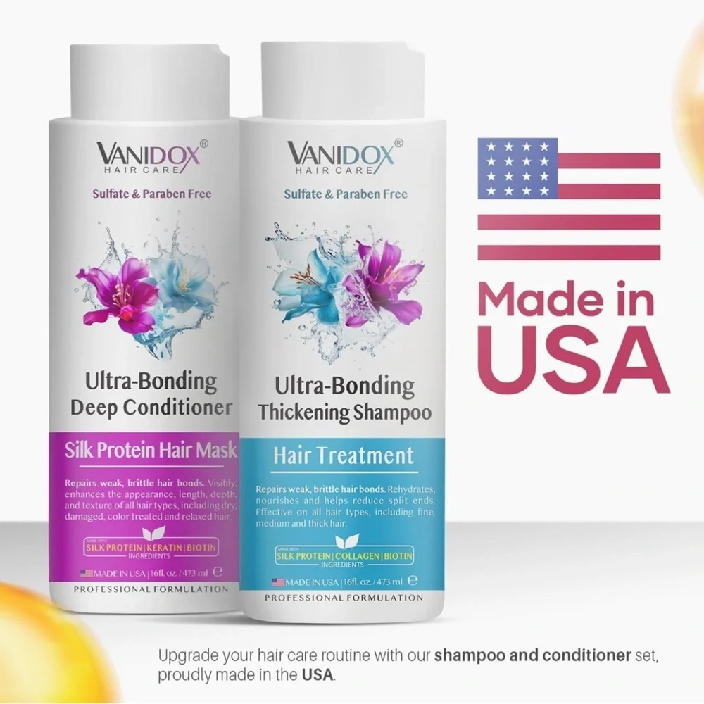 Vanidox | Silk Therapy Shampoo & Conditioner Set, NWT